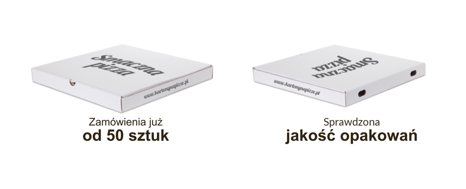 Zamówienia od 50 sztuk i jakość opakowań